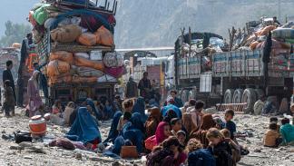 تعرض اللاجئون الأفغان لانتهاكات خلال مرحلة الترحيل الأولى (وكيل كوهسار/فرانس برس)