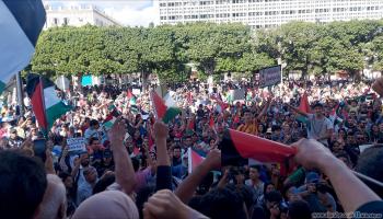 مظاهرات تونس  (العربي الجديد)