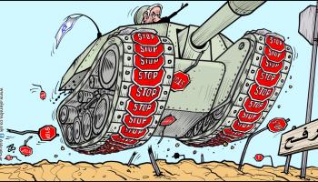 كاريكاتير نتنياهو واجتياح رفح / حجاج