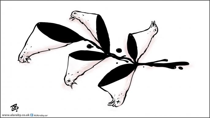 كاريكاتير الفيتو الاميركي / حجاج