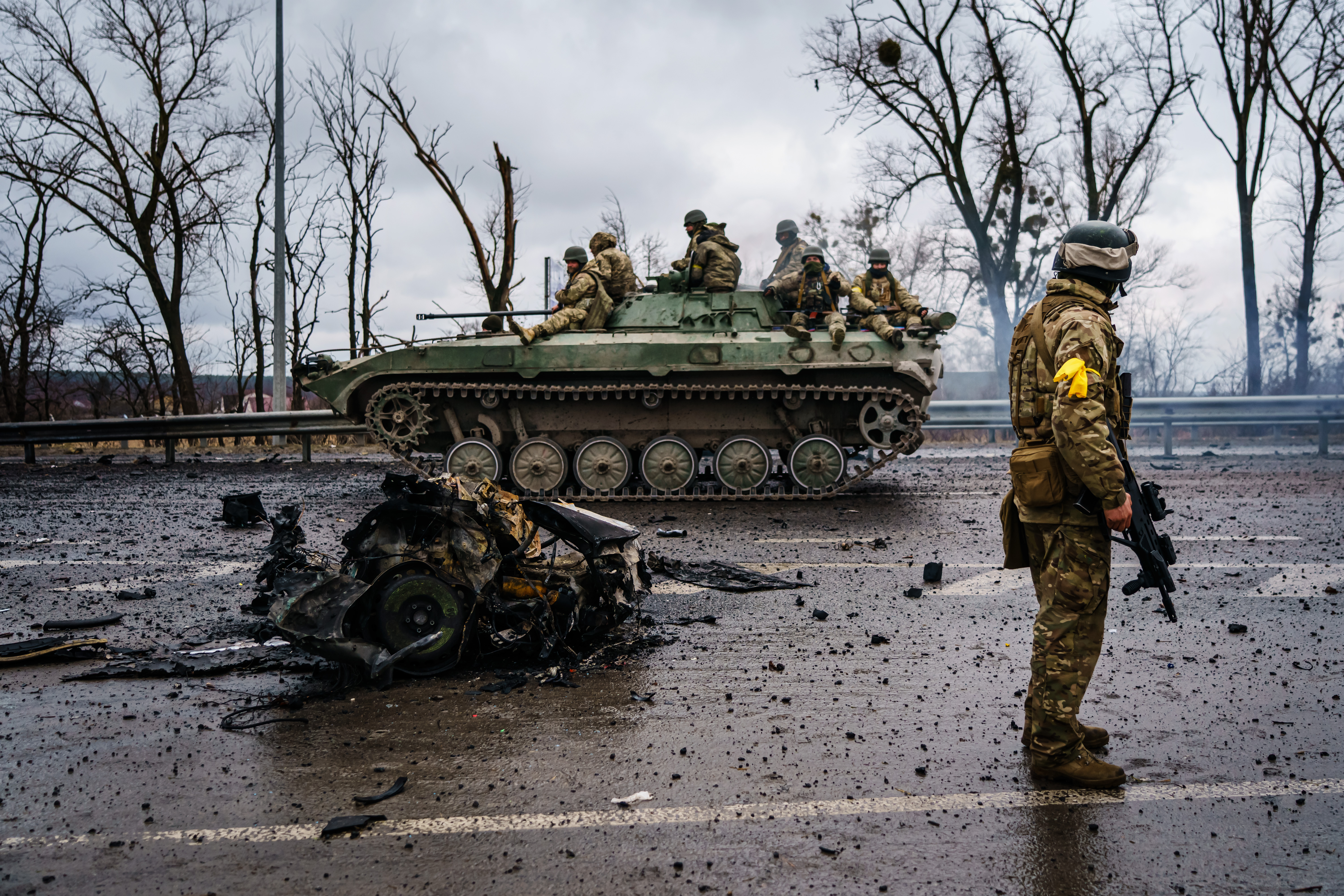 Уничтожение украины россией. Военные действия.