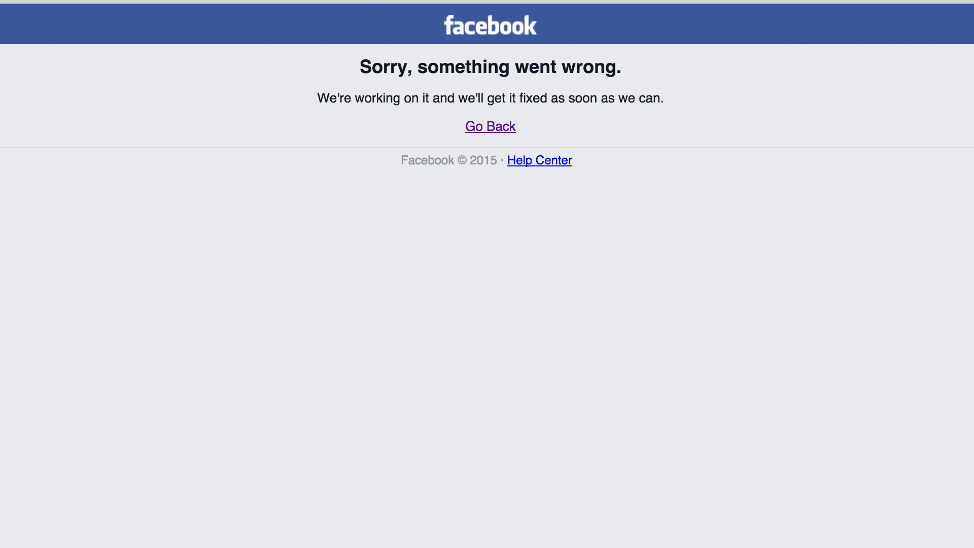 Something went wrong with api code 500. Ошибка входа Facebook. Something went wrong. Facebook login Error что делать.