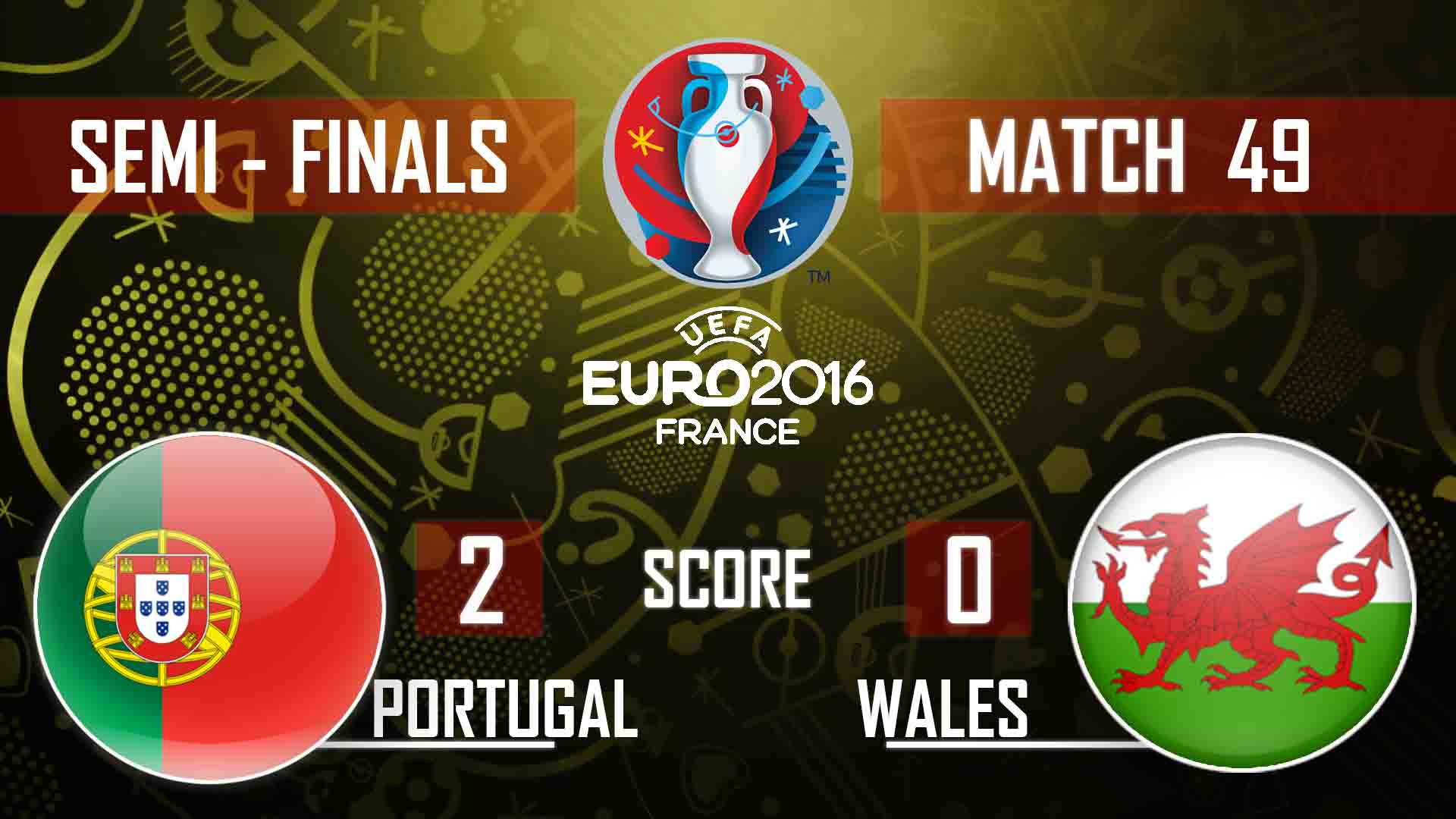 البرتغال تقصي ويلز وتبلغ نهائي يورو 2016