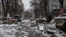 الاستهداف الروسي لمدينة خاركيف الأوكرانية (أندريا كاروبا/الأناضول)