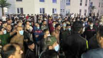 احتجاجات للاجئين الأفغان في أبوظبي بسبب تأخير إعادة توطينهم - تويتر