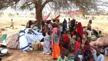 لاجئون سودانيون في تشاد زارتهم المفوضية السامية للأمم المتحدة لشؤون اللاجئين (تويتر)