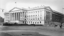 مبنى وزارة الخزانة الأميركية في واشنطن/يناير 2023(سول لويب/ فرانس برس)