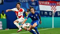 مواجهة كرواتيا وإيطاليا على ملعب لايبزيغ في لايبزيغ في 24 يونيو 2024 (فرانس برس)