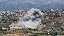 آثار قصف إسرائيلي استهدف بلدة الخيام، 25 يونيو 2024 (فرانس برس)