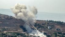 غارة إسرائيلية على بلدة الخيام في جنوب لبنان، 26 يونيو 2024 (ربيع ضاهر/فرانس برس)