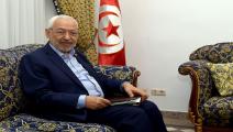 تونس/سياسة/راشد الغنوشي/(فتحي بلعيد/فرانس برس)