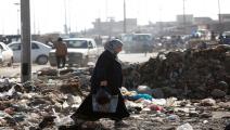 انتشار القمامة بالمدن العراقية يهدد بالأمراض (يونس كيليس/الأناضول)