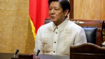 رئيس الفيليبين خلال اجتماع في مانيلا، 19 مارس 2024 (رويترز)