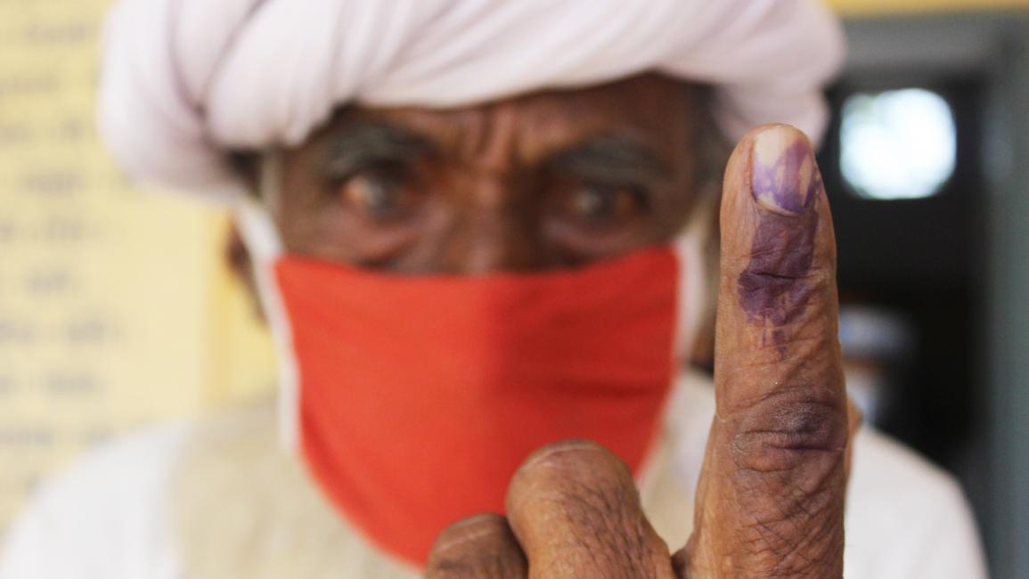 تصويت في الهند (رودرانش شارما/ Getty)
