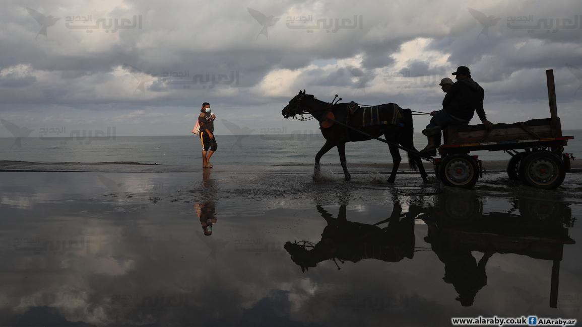 يوميات غزة في ظل كورونا والشتاء