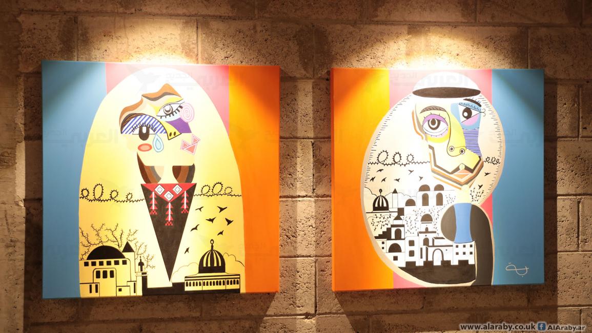 "لن نرحل".. معرض فني في قلب الدوحة يحتفي بصمود الشعب الفلسطيني