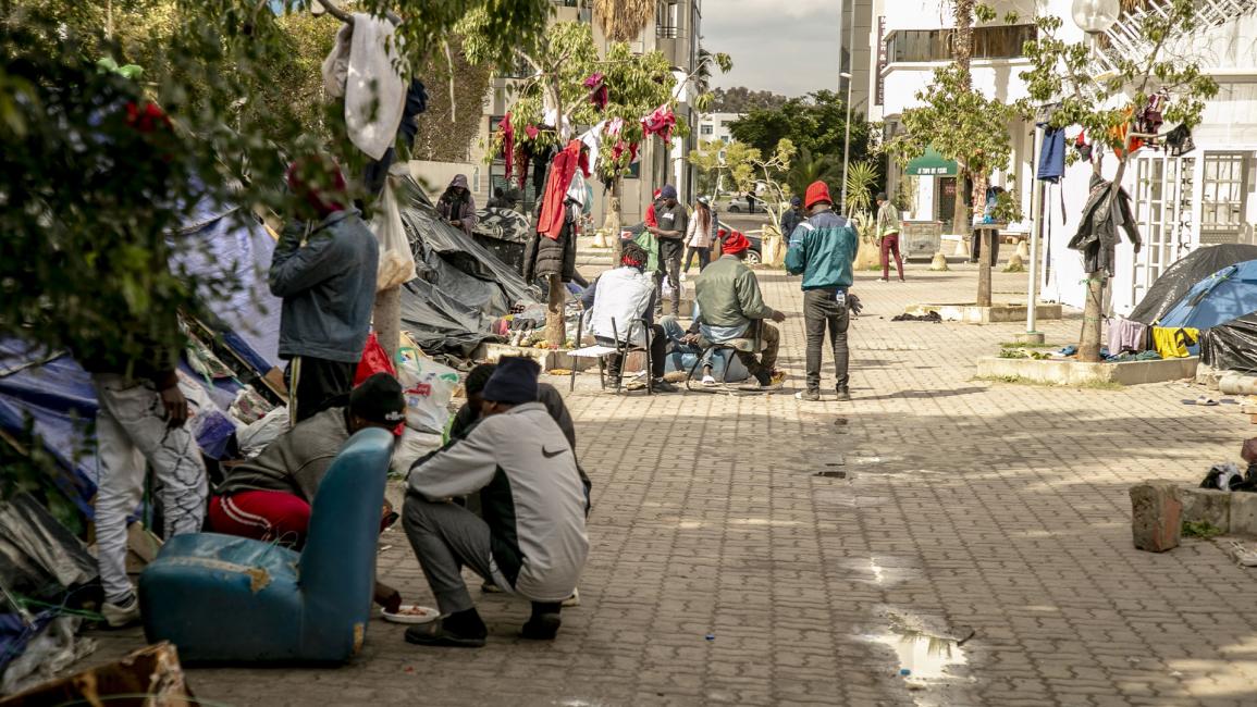 معاناة المهاجرين الأفارقة في تونس