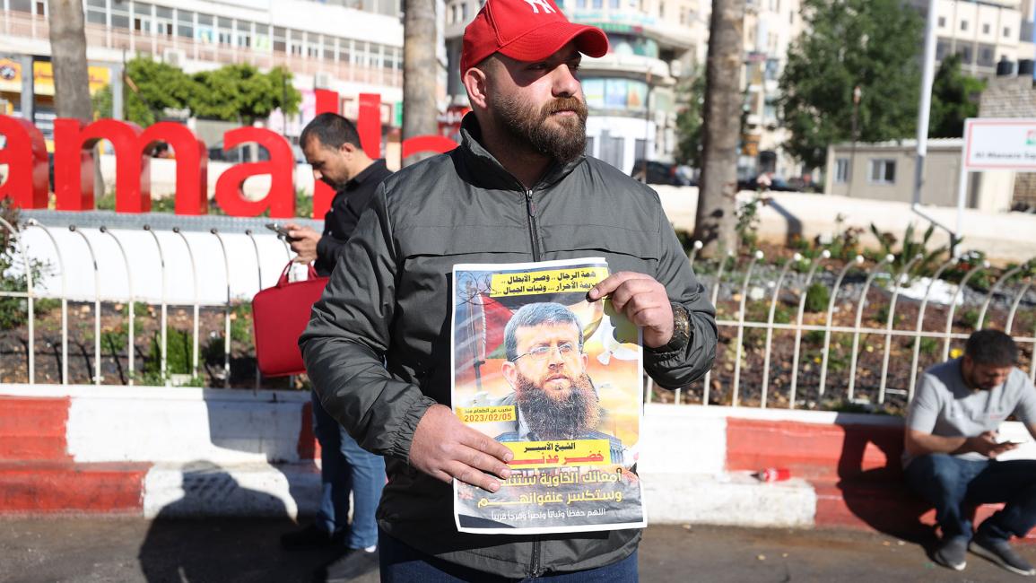 إضراب بالضفة حداداً على روح الأسير الفلسطيني خضر عدنان