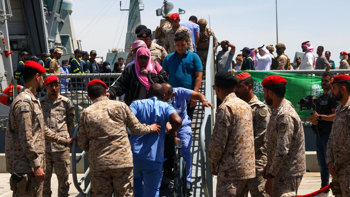 تمكن سودانيون من الوصول إلى السعودية (فايز نور الدين/فرانس برس)