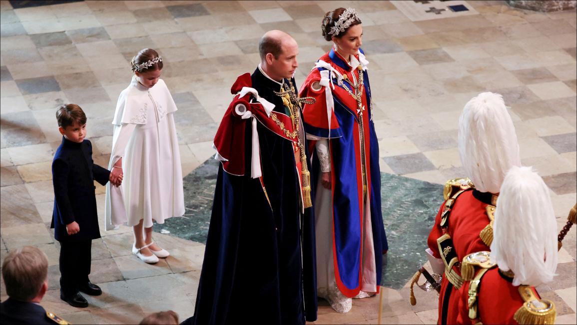 الأمير وليام وكاثرين، أميرة ويلز يصلان لتتويج الملك تشارلز الثالث والملكة كاميلا (فيل نوبل/ Getty) 