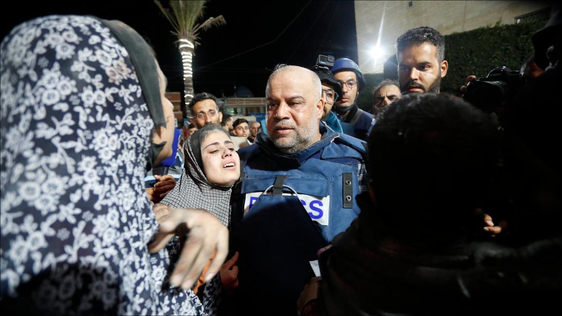 استشهاد أفراد من عائلة الصحافي وائل الدحدوح بقصف إسرائيلي