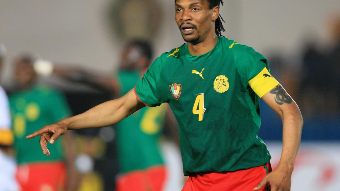 حقق سونغ لقب كأس أمم أفريقيا في مناسبتين وشارك في 36 مباراة (لوي كريستن/Getty) 