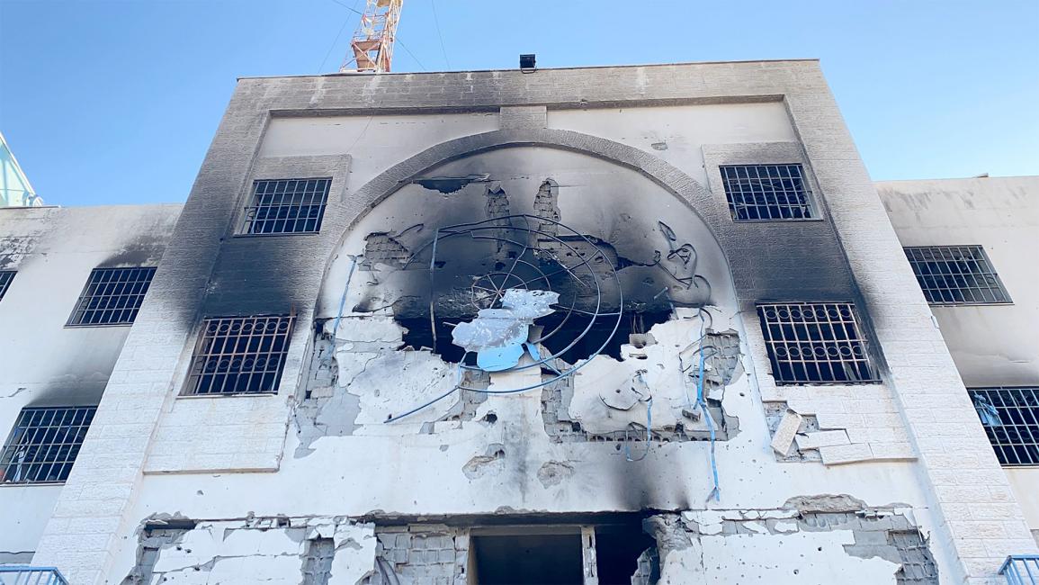 القصف الإسرائيلي يحول مكاتب "أونروا" في غزة إلى أنقاض