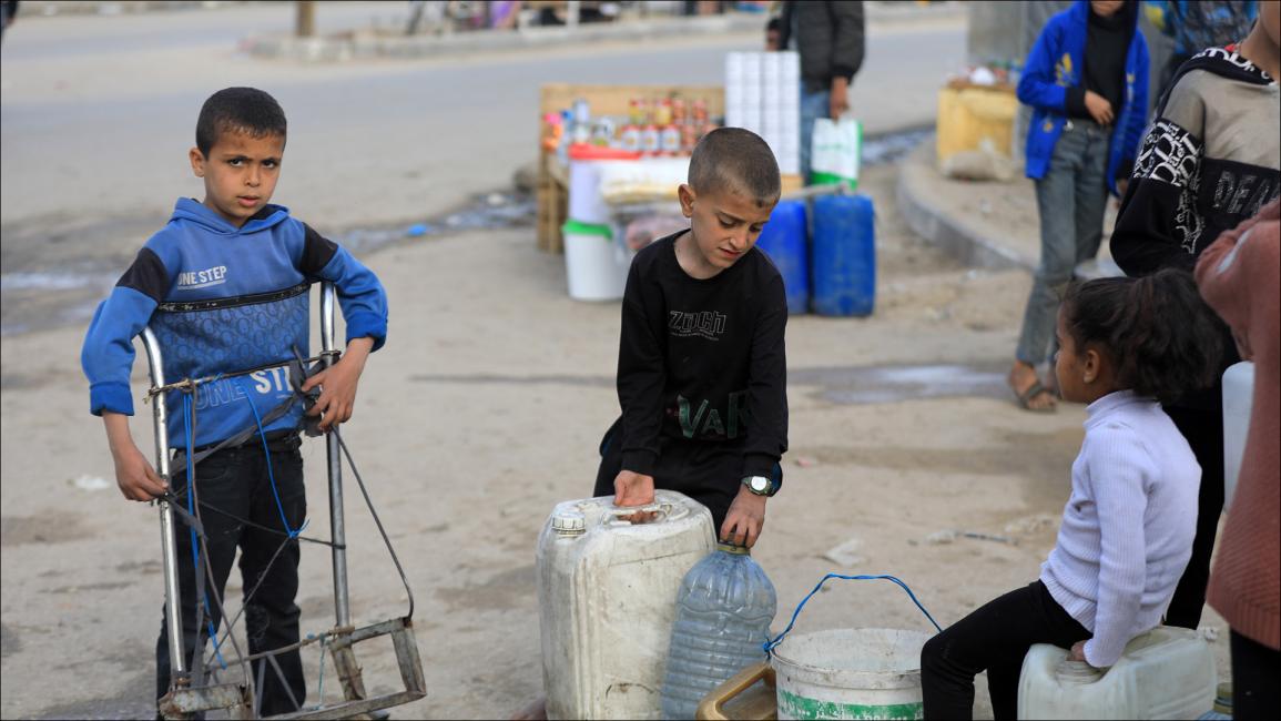 استمرار نقص المياه في غزة وسط الحصار والهجمات الإسرائيلية