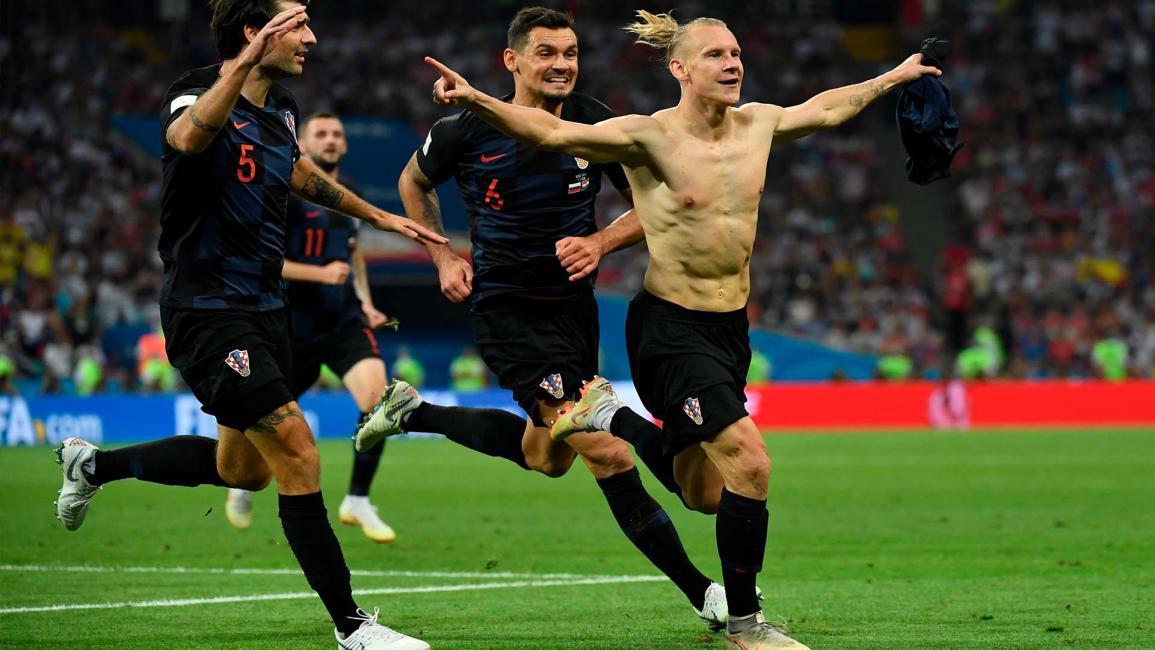 مباراة كرواتيا و روسيا 