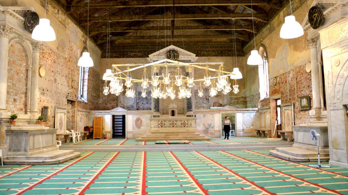 افتتاح أول مسجد على أطلال كنيسة مهجورة بمدينة البندقية