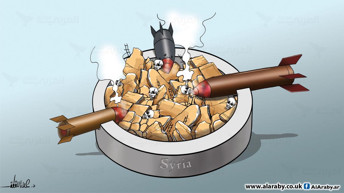 كاريكاتير هدنة سورية / علاء