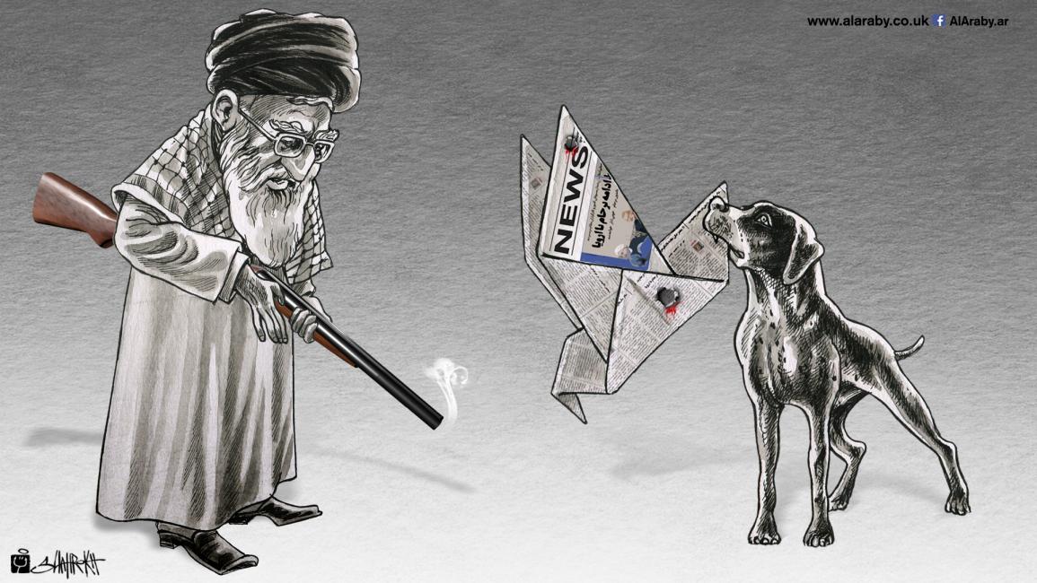 كاريكاتير صحافة ايران / حيدري