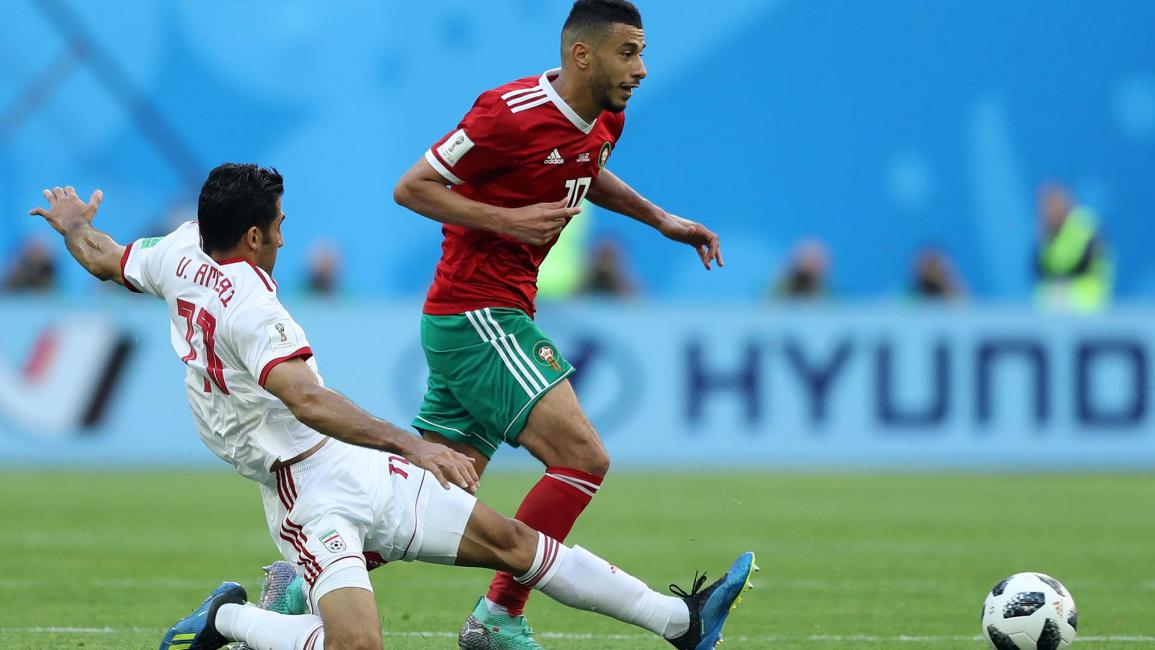 مباراة المغرب و إيران 