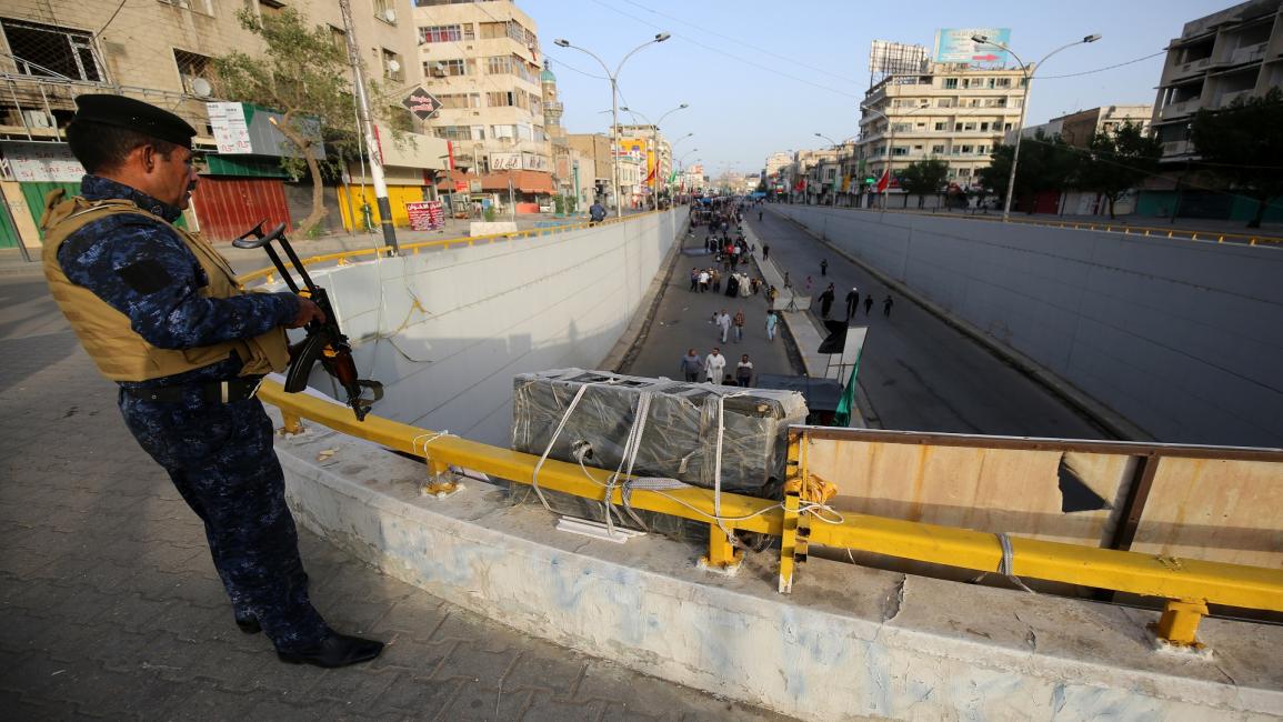 تشديدات أمنية في أحياء بغداد (أحمد الربعي/فرانس برس)