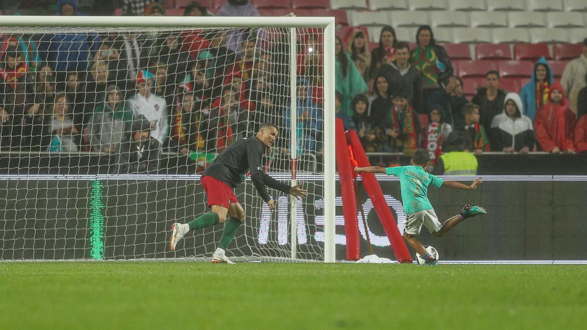 المباراة الودية بين المنتخب البرتغالي ضد المنتخب الجزائري