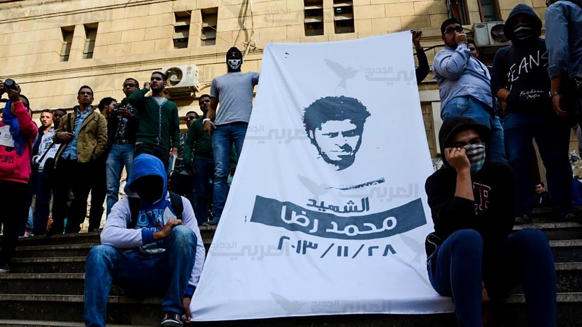 طلاب ضد الانقلاب يحيون ذكرى "رضا" في جامعة القاهرة