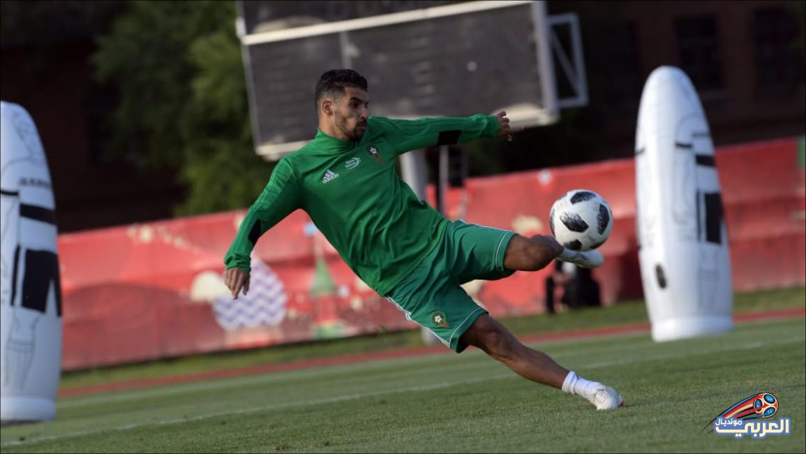 صور حصرية لتدريبات المنتخب المغربي
