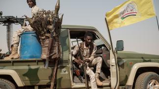 عناصر من قوات الدعم السريع غرب الخرطوم 22 يونيو 2019 (Getty)