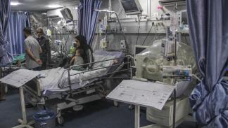 مستشفى كمال عدوان في قطاع غزة - 1 مايو 2024 (محمود عيسى/ الأناضول)
