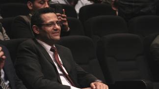 نقيب الصحافيين المصريين خالد البلشي، إبريل 2024 (نقابة الصحافيين المصريين/ فيسبوك)
