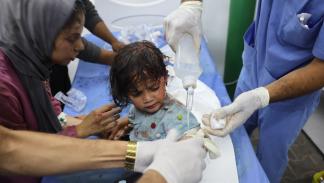 في مستشفى في رفح - جنوب غزة - 26 مايو 2024 (إياد البابا/ فرانس برس)