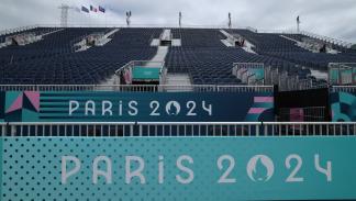  اللمسات الأخيرة قبل انطلاق أولمبياد باريس 2024، 22 يوليو/تموز 2024 (Getty)