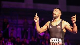 المصارع محمد أمين القنّيشي لن يُشارك في أولمبياد باريس 2024 (موقع إكس)