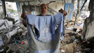 تعرضت 170 من منشآت أونروا في قطاع غزة للقصف، 6 يونيو 2024 (الأناضول)