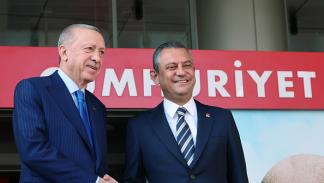أردوغان وأوزال، 11 يونيو 2024 (الأناضول)