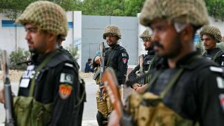 عناصر من قوات الأمن الباكستاني، كراتشي 16 يوليو 2024 (آصف حسن/فرانس برس)