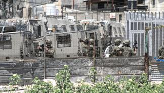 اقتحام قوات الاحتلال نابلس 16 يوليو 2024 (Getty)