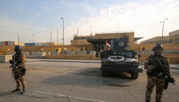 السفارة الأميركية في المنطقة الخضراء في بغداد-أحمد الرباعي/فرانس برس