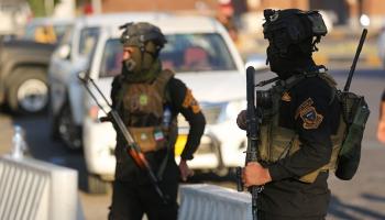 عناصر من الأمن العراقي، بغداد 6 نوفمبر 2021 (أحمد الربيعي/فرانس برس)