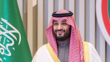 بن سلمان خلال قمة مجلس التعاون الخليجي في الرياض، 9 ديسمبر 2022 (الأناضول)